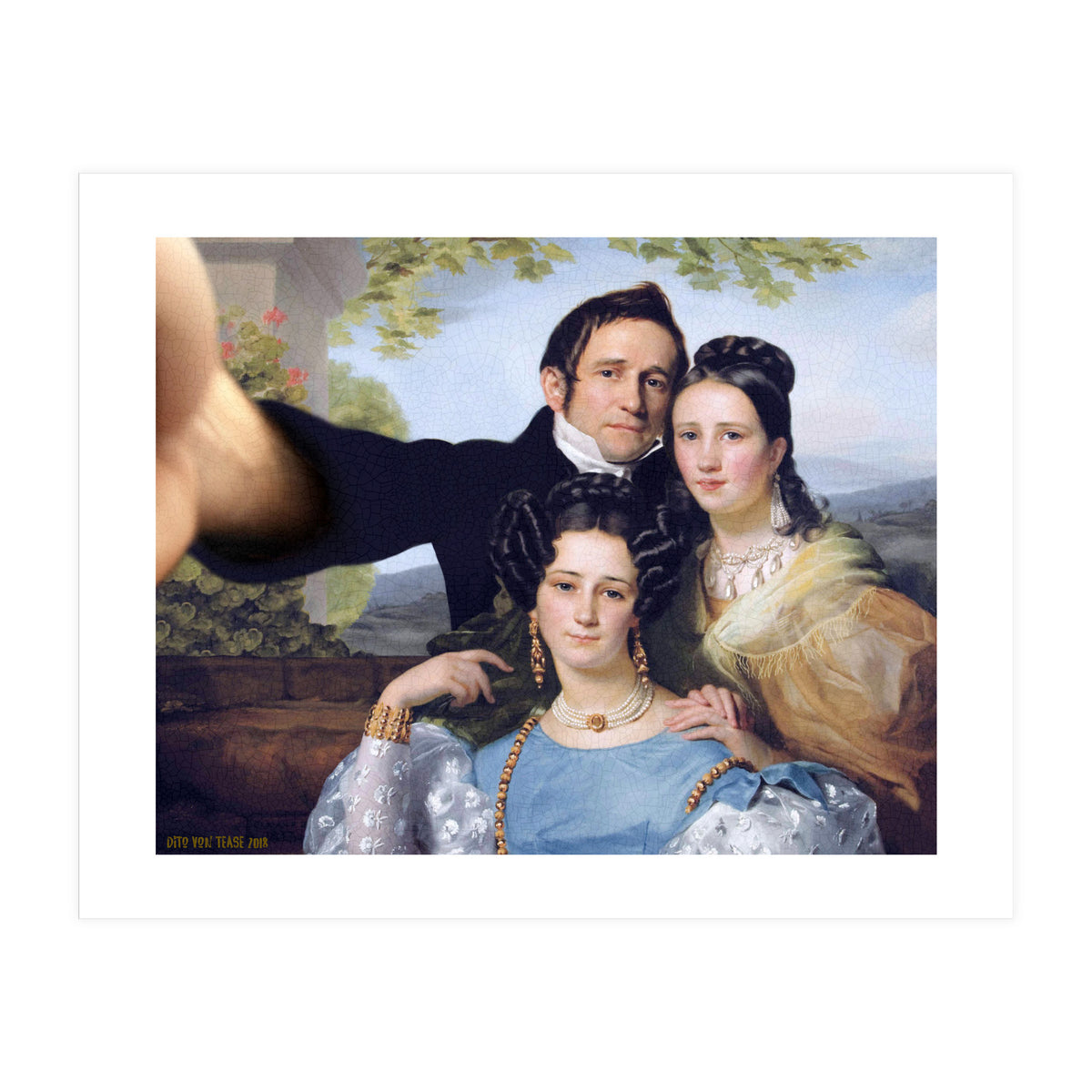 François Joseph Navez - Selfie (Print Only)