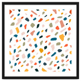TerrazzoTerrazzo, Abstract Quirky Shapes Bohemian Modern Pattern Confetti Celebration Random Colorful Shapes thumbnail