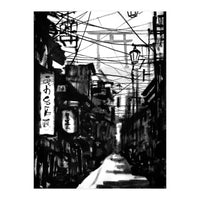 Black Street (Print Only)
