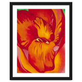 Georgia O’Keeffe – Canna Red and Orange (1926) | Vibrant Modernist Floral Painting in Bold Organic Forms thumbnail