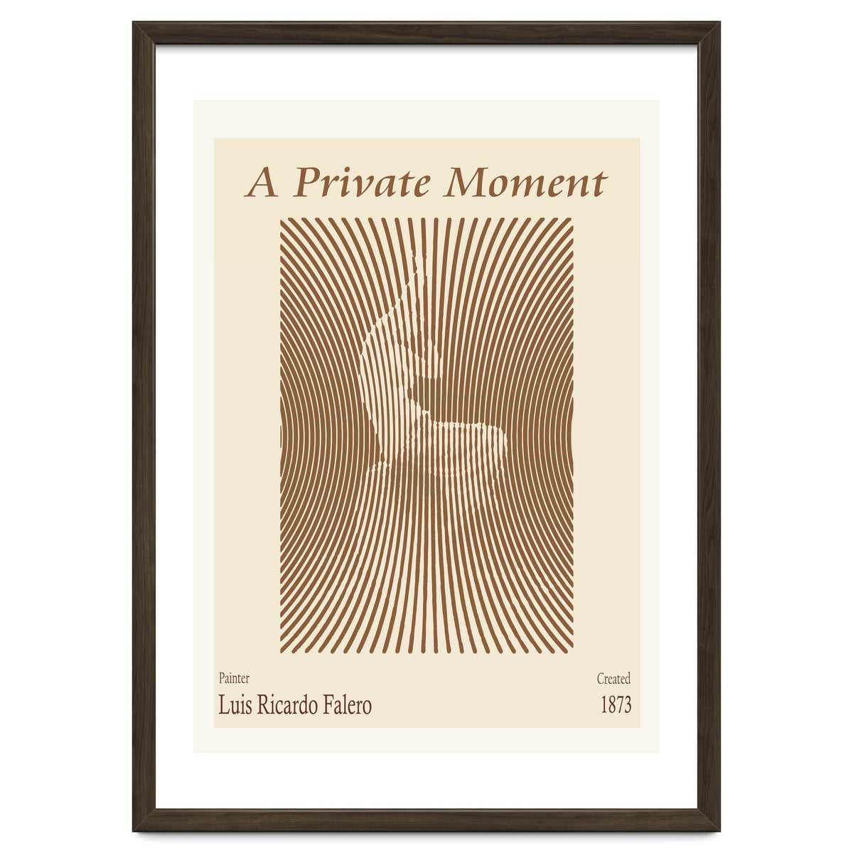 A Private Moment by Luis Ricardo Falero