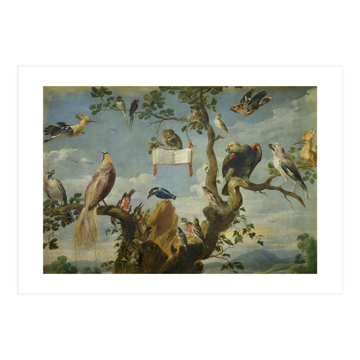 Frans Snyders / 'Concert of the Birds', 1629-1630, Flemish School. (Print Only)