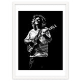Pat Metheny American Jazz Guitarist Legend in Monochrome thumbnail