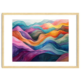 Colorful Abstract Wavy Landscape thumbnail