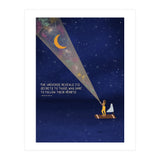 The Universe Reveals It's Secrets To Those Who Dare To Follow Their Hearts (Print Only) thumbnail