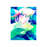 Watercolor Lotus (Print Only) thumbnail