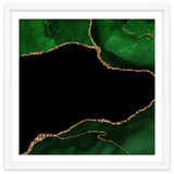 Green & Gold Agate Texture 04 thumbnail
