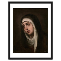 Bartolomé Esteban Murillo / 'Mater Dolorosa', 1660-1670, Spanish School. VIRGIN MARY.