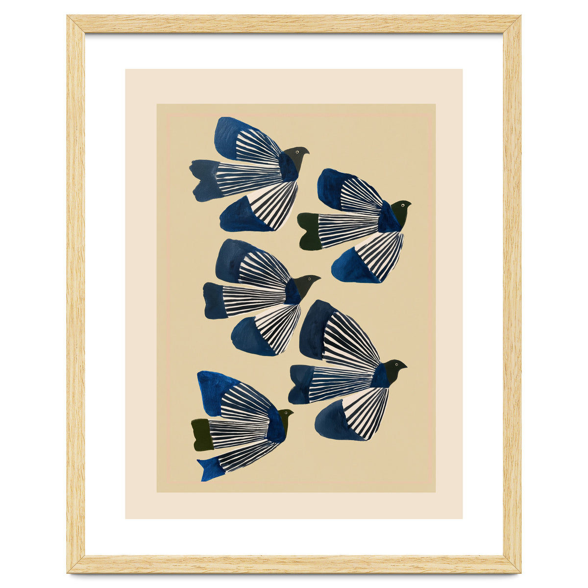Birds In Flight