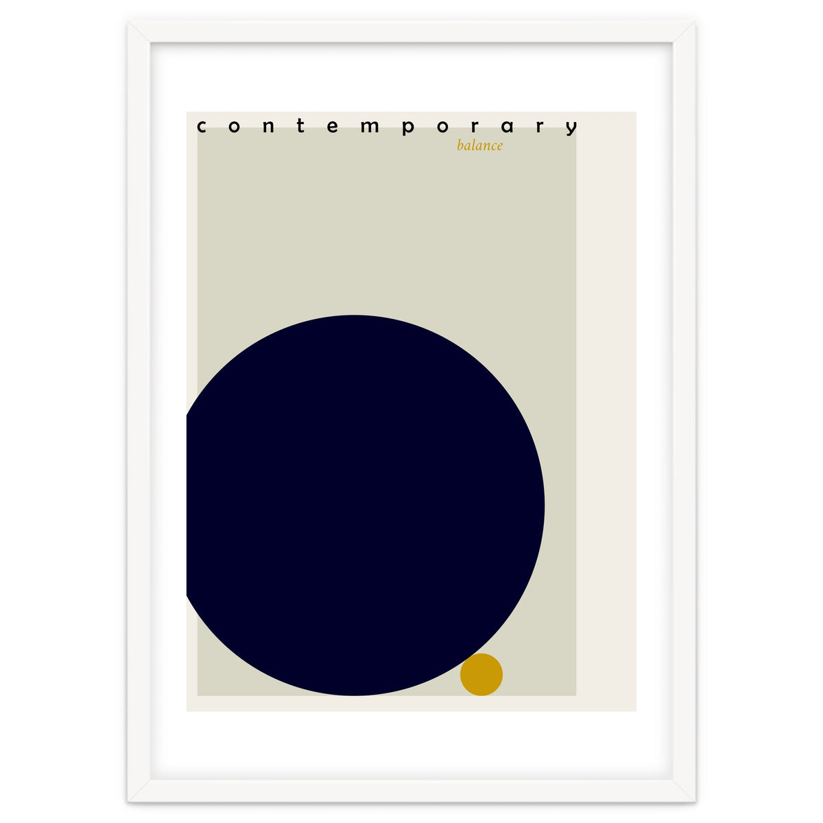 expectant iteration contemporary balance