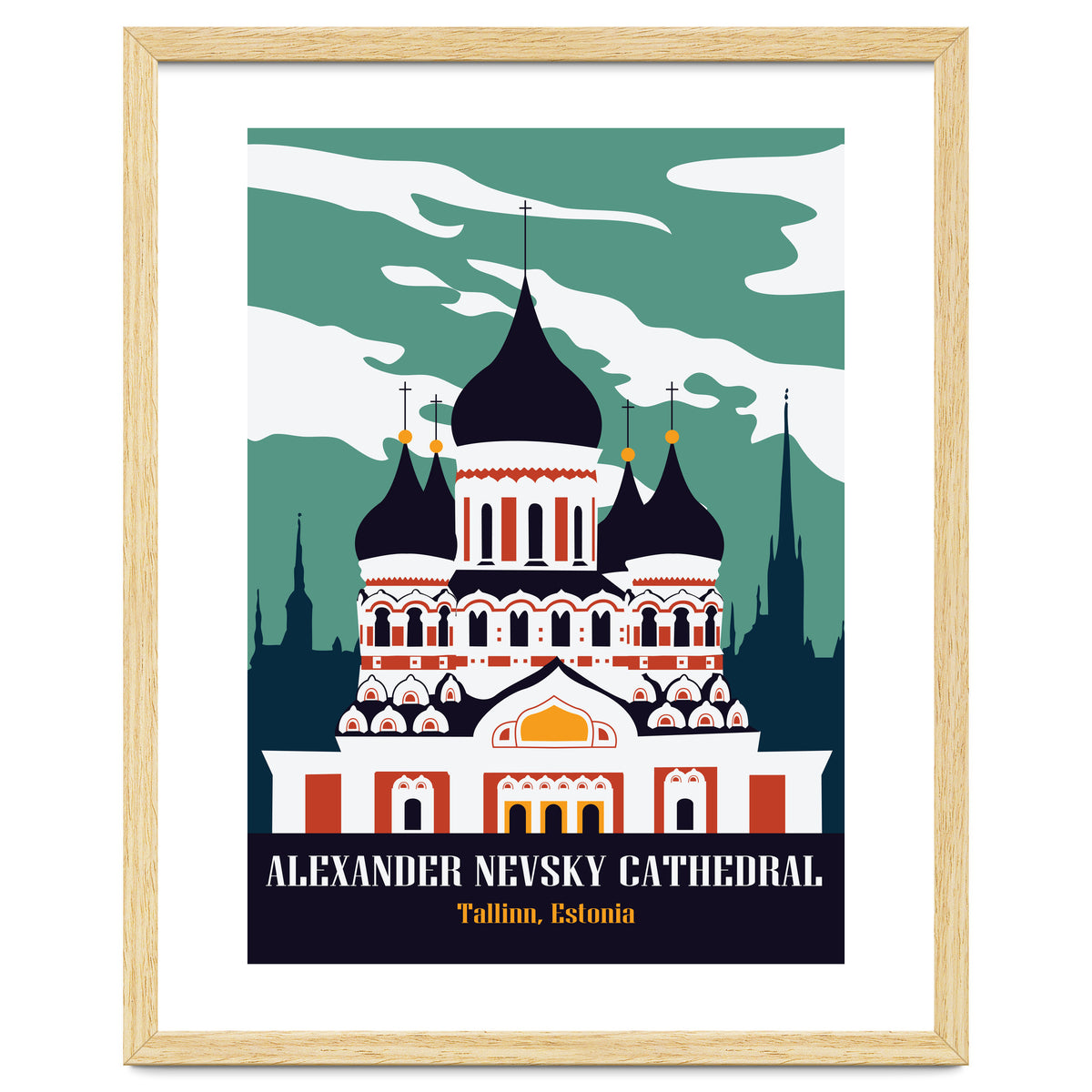 Alexander Nevsky Cathedral, Talinn, Estonia