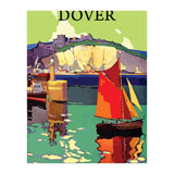 Dover, Sailing boat Near the Coast (Print Only) thumbnail