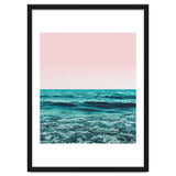 Ocean Love | Sea Beach Sand Waves Photography | Blush Nature Scenic Travel Island Digital thumbnail