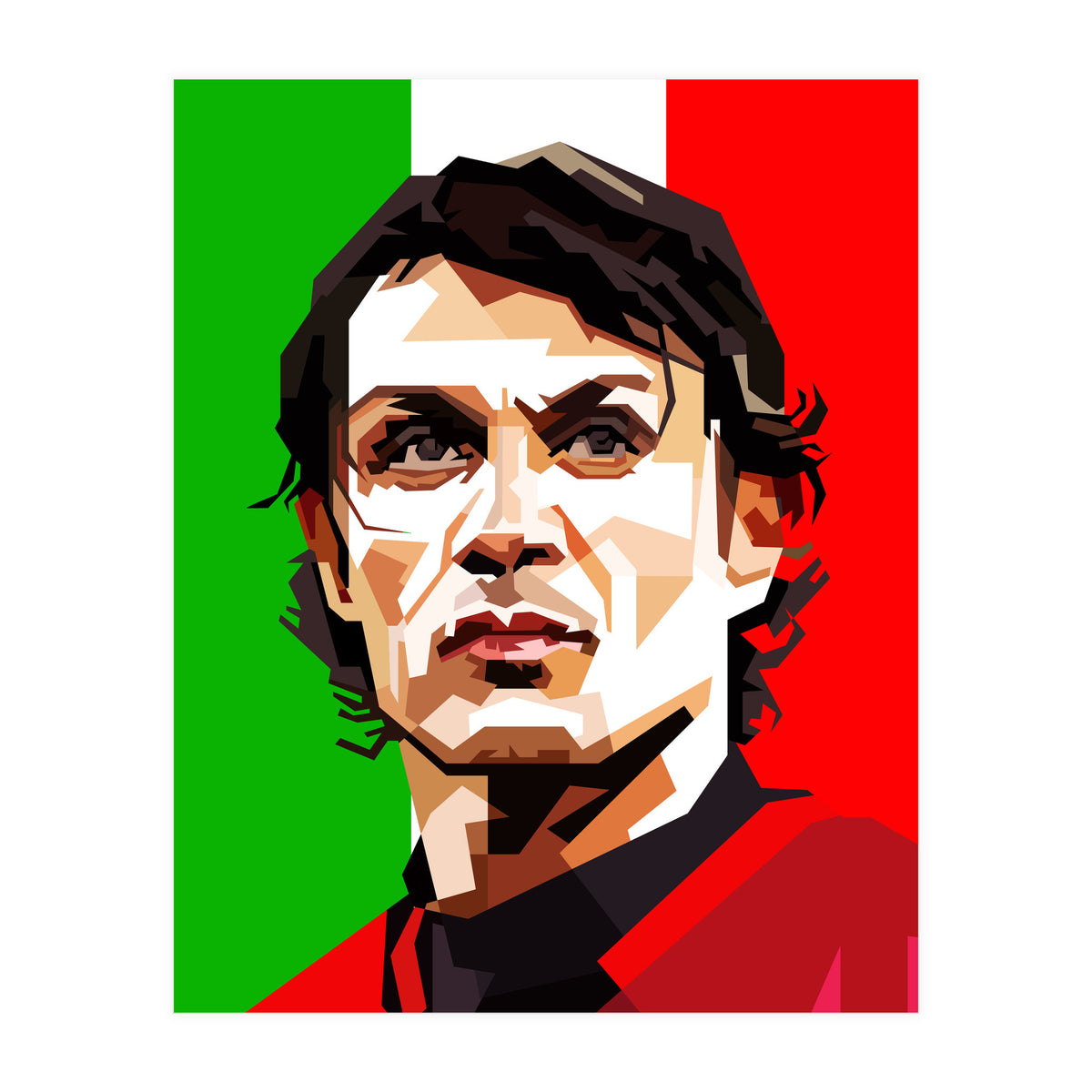 Maldini Italian Classic Football (Print Only)