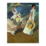 Joaquín Sorolla / 'Walk on the Beach', 1909, Oil on canvas, 205 x 200 cm. (Print Only) thumbnail