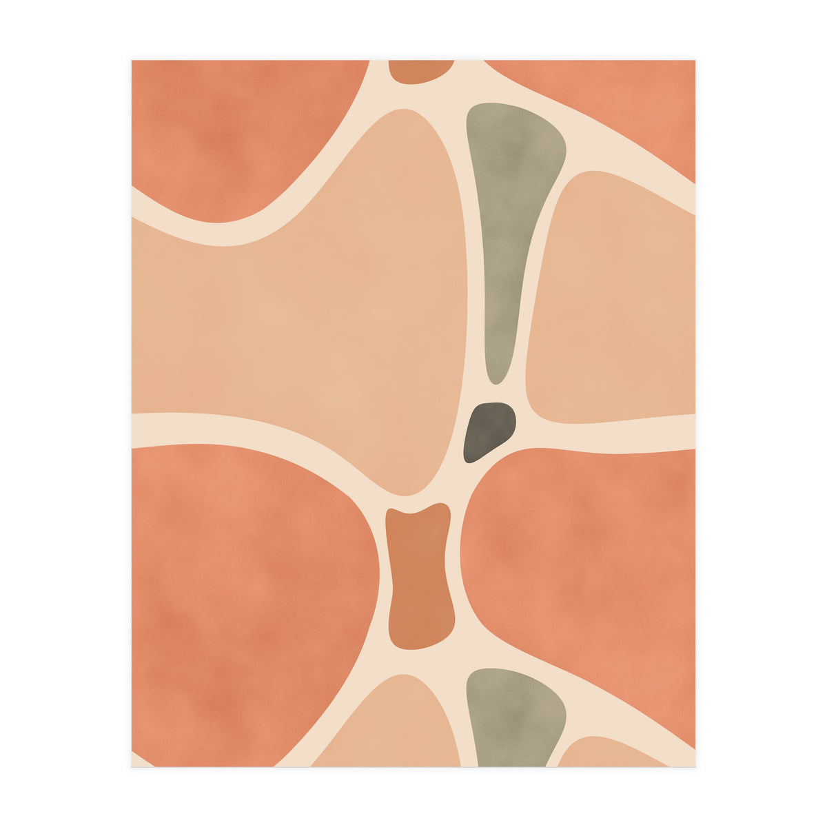 Terracotta Shapes (Print Only)