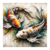 Watercolor Koi Fish Pair (Print Only) thumbnail