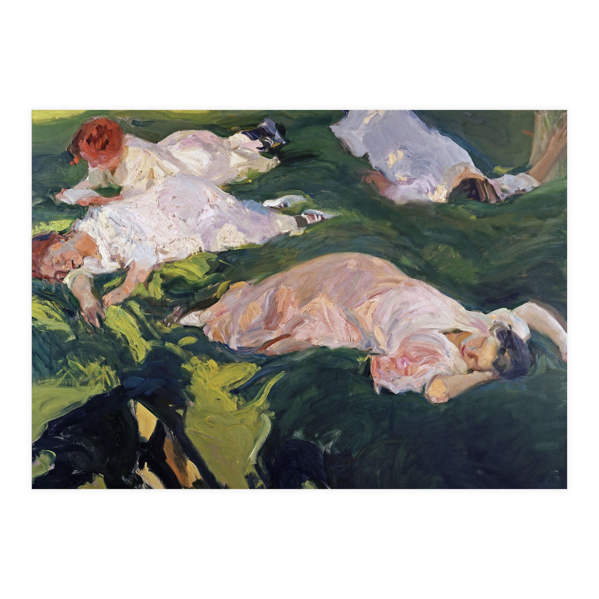 The Siesta - 1912 - 200x201 cm - oil on canvas. (Print Only)