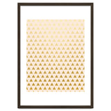 Blush + Gold Triangles #society6 #decor #buyart thumbnail