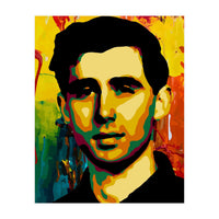 Andrew Goodman Activist Colorful Abstract Art (Print Only)
