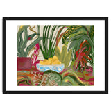 Tropical Table of Lemons still life expressionism oil thumbnail