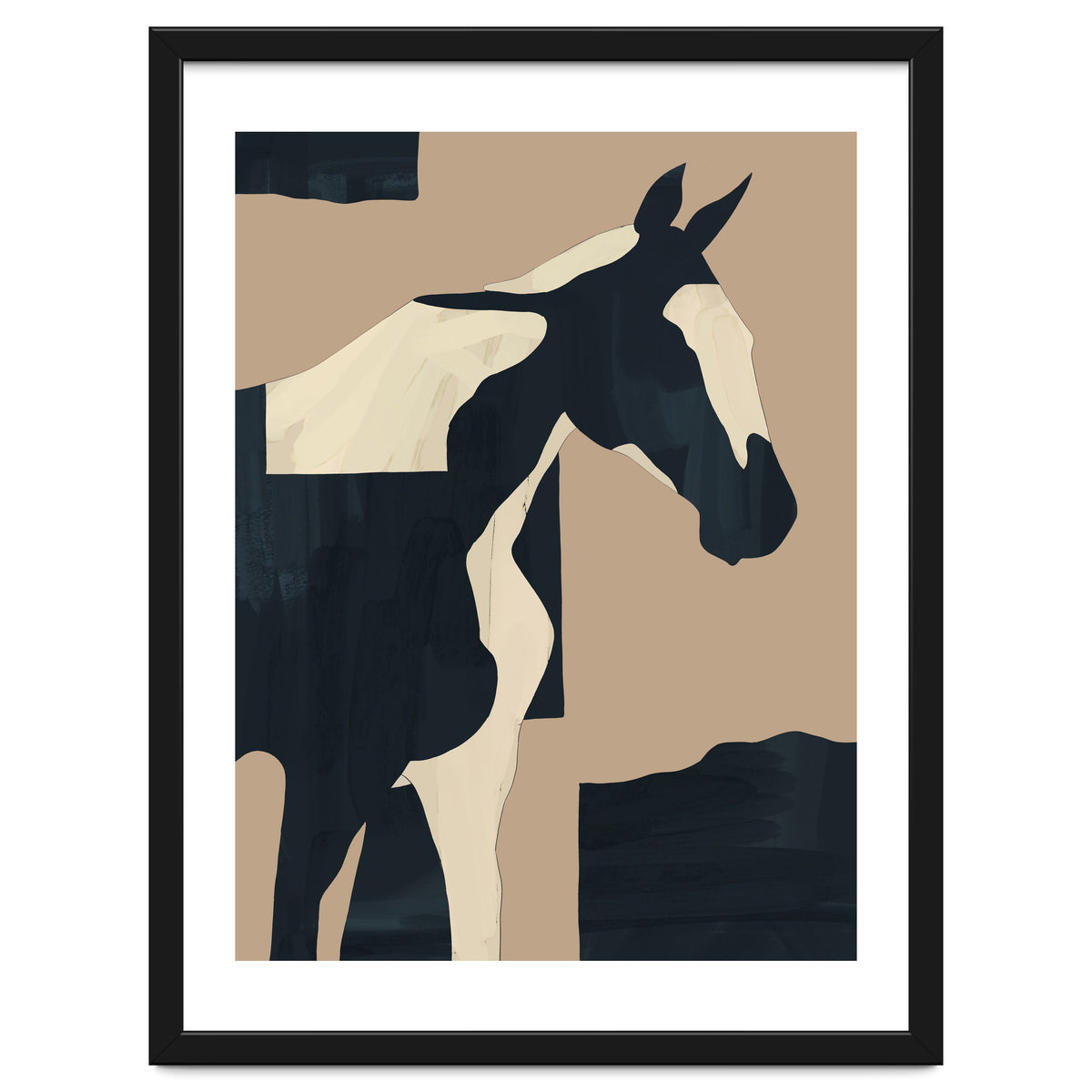 Abstract Minimal Horse 7