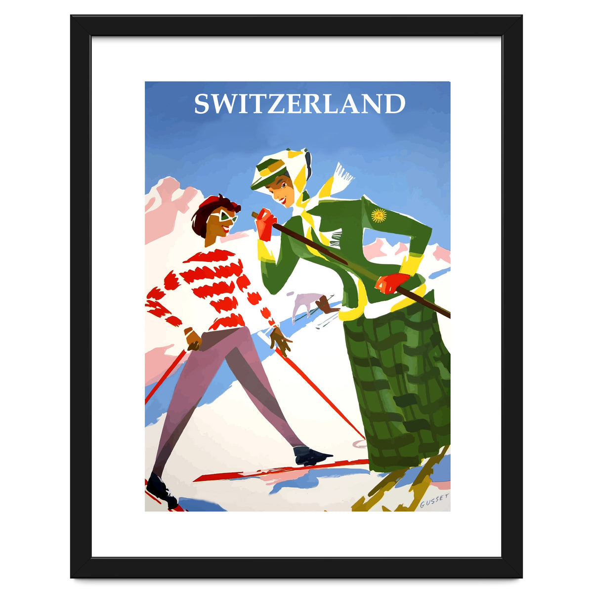 Skiing in Switzerland