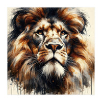 Powerful Lion (Print Only)