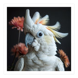 Beautiful Cockatoo Parrot With Yellow Crest (Print Only) thumbnail