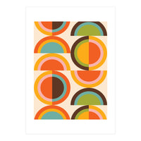 Bauhaus Geometric Rainbow (Print Only)