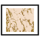 Blush & Gold Marble #society6 #decor #buyart thumbnail