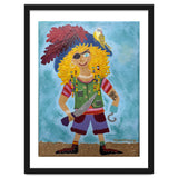 Finn, the Pirate, with Cookie, his Parrot thumbnail