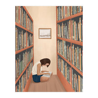 Getting Lost In A Book (Print Only)