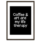 Coffee and art are my life therapy thumbnail