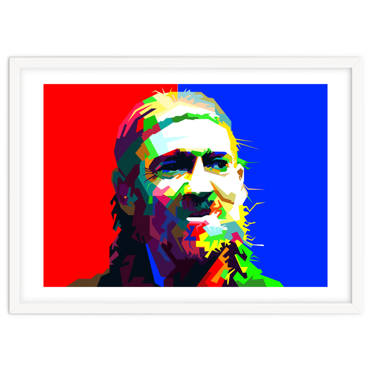 Willie Nelson Pop Art WPAP