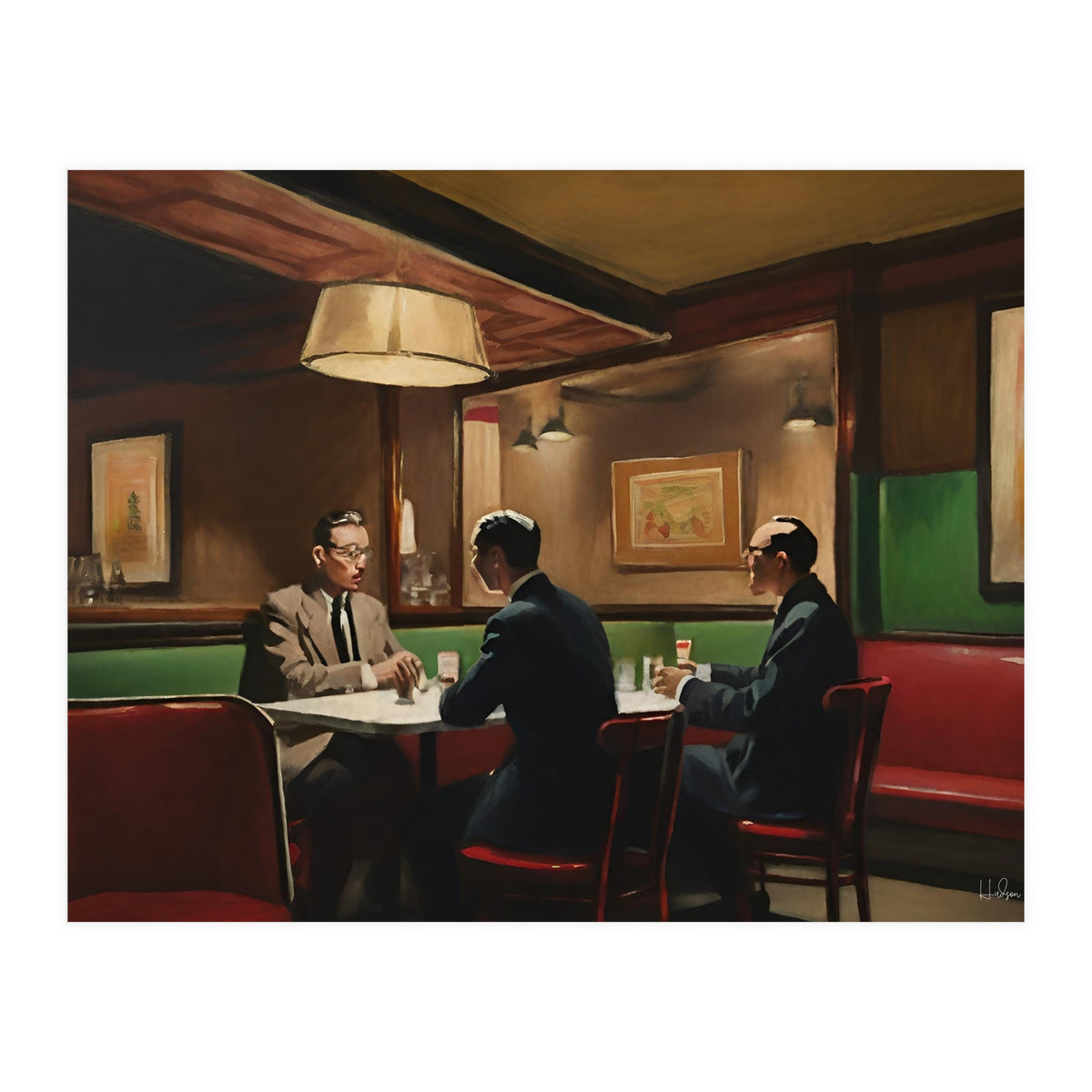 Chinese Restaurant #9 (Print Only)