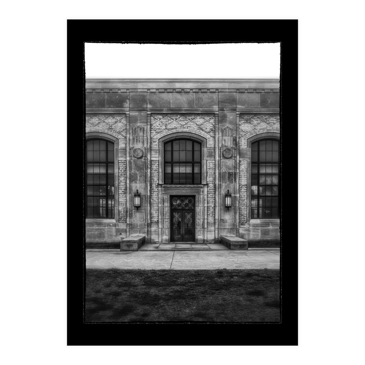 RC Harris Waterworks No 1 with Border (Print Only)