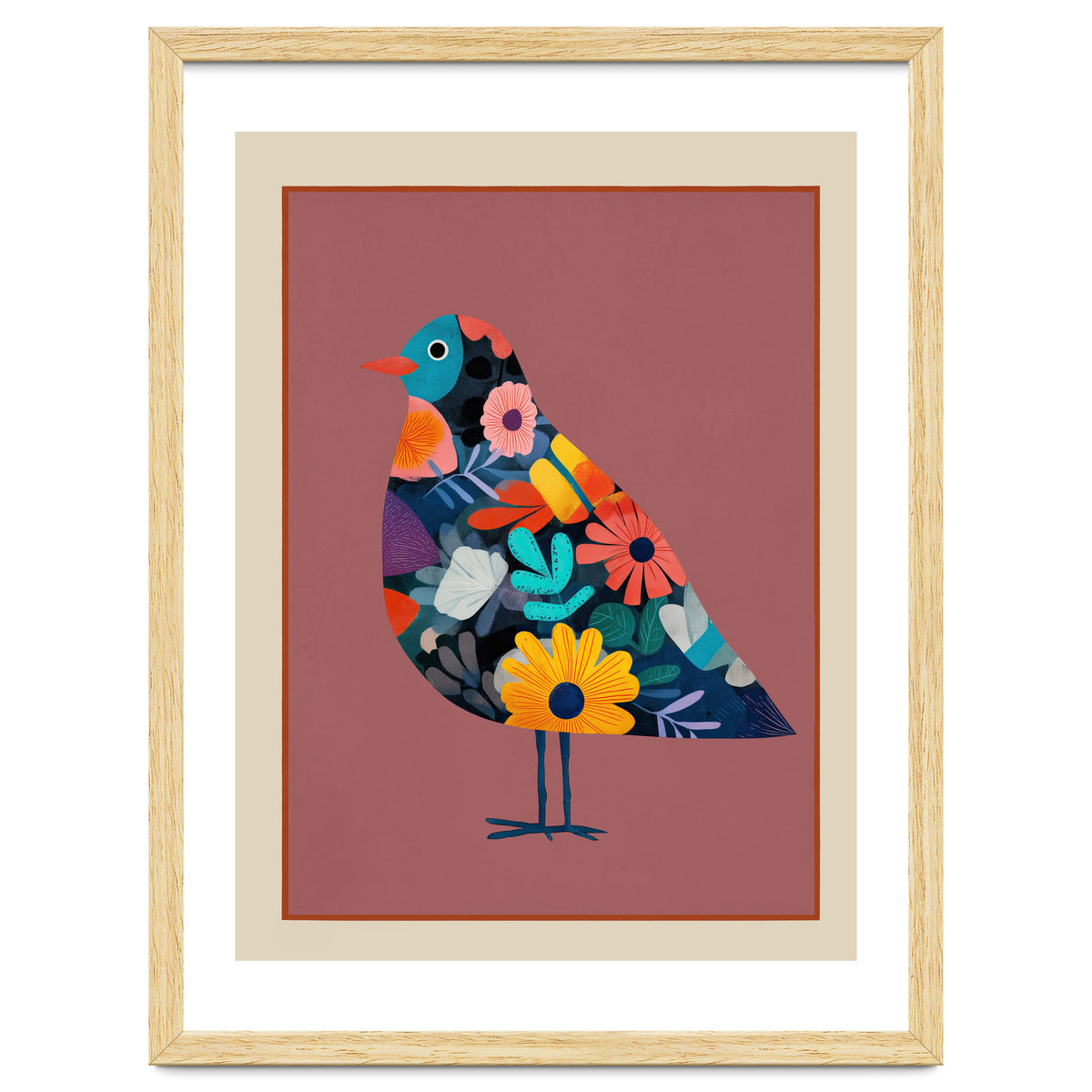 Floral Bird II