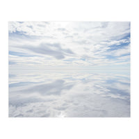 Infinite Horizon: Mirror Reflections on the Salt Flats (Print Only)