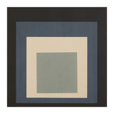 JOSEF ALBERS - HOMAGE TO THE SQUARE BEIGE GREY BLACK HIGH RESOLUTION (Print Only) thumbnail