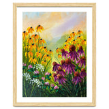 Impasto Wildflower Meadow Painting thumbnail