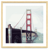 Golden Gate Watercolor Art thumbnail