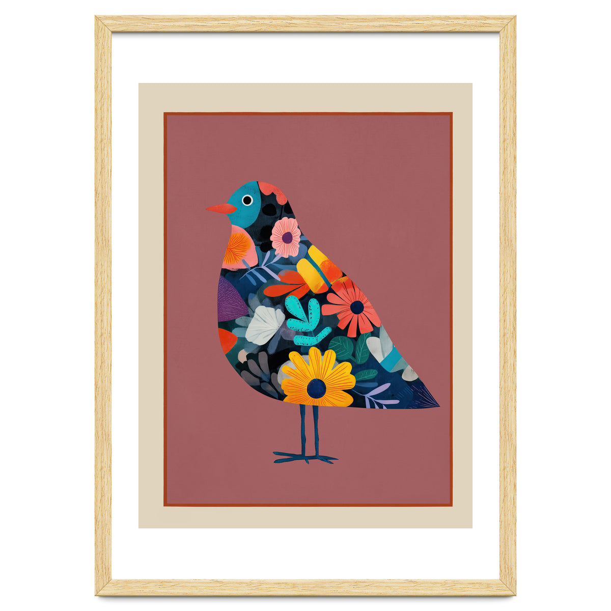 Floral Bird II