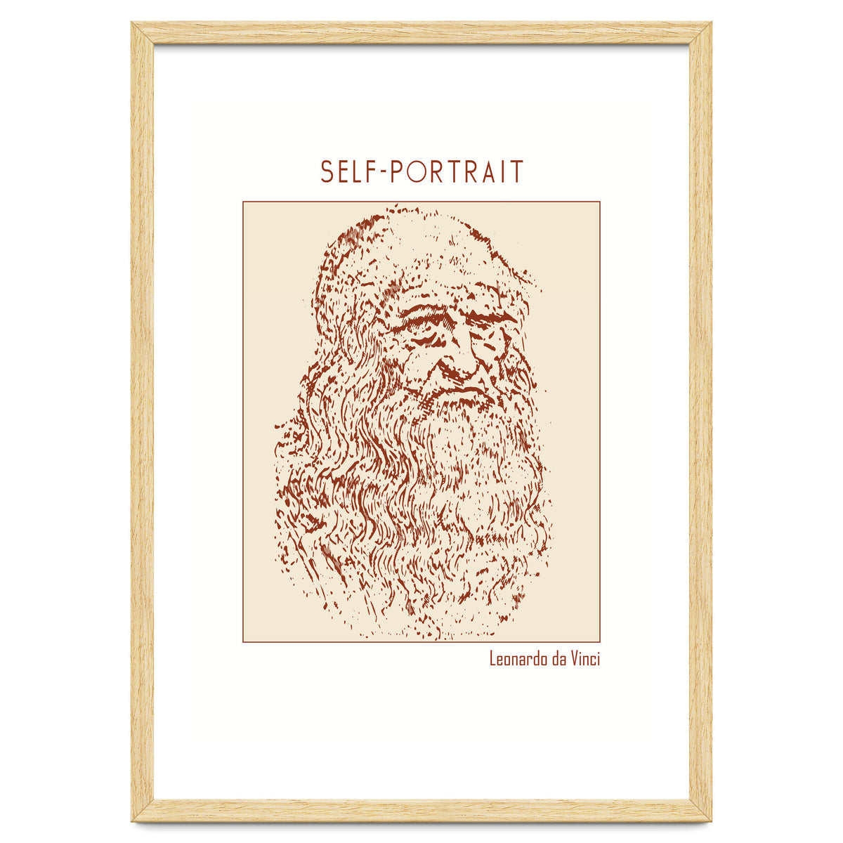 Self Portrait – Leonardo Da Vinci