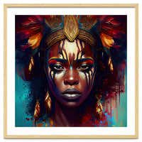 Powerful African Warrior Woman #3