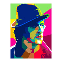 Sylvester Sly Stallone American Actor Pop Art WPAP    (Print Only)