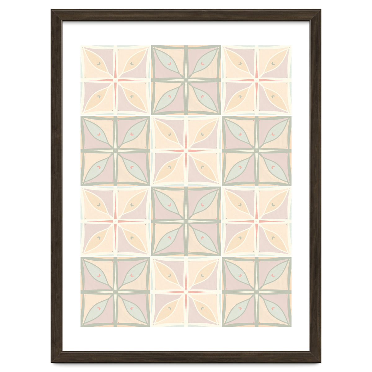 Old Style Pastels Kitchen Tiles