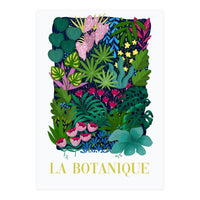 La Botanique, Botanical Garden, Colorful Jungle Print, Boho FLower Market (Print Only)