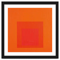 JOSEF ALBERS - HOMAGE TO THE SQUARE RED