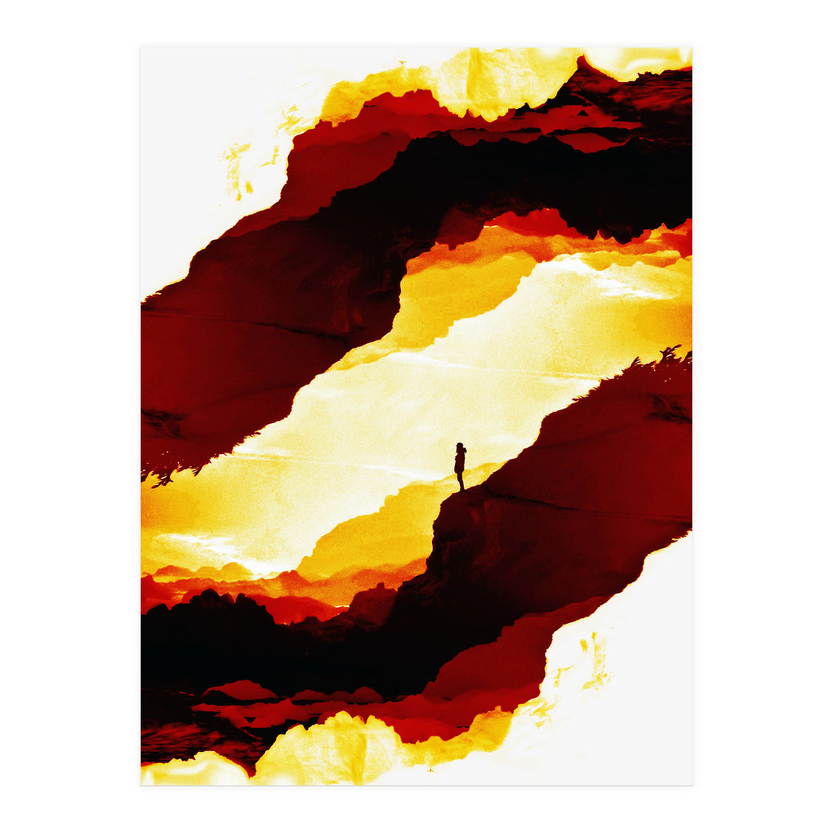 Red Isolation (Print Only)